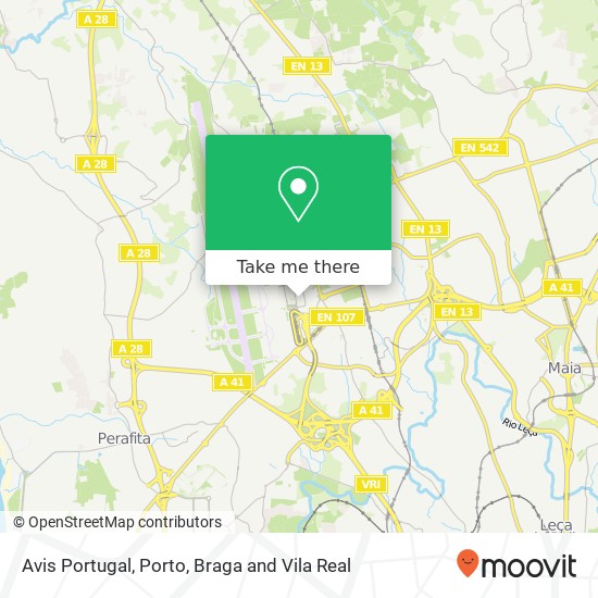 Avis Portugal map