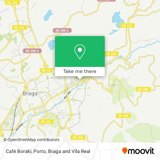 Café Boraki map