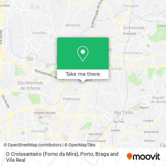 O Croissanteiro (Forno da Mira) map