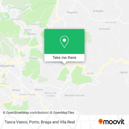 Tasca Vasco map
