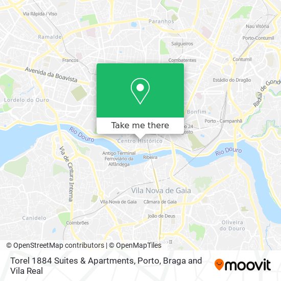 Torel 1884 Suites & Apartments mapa