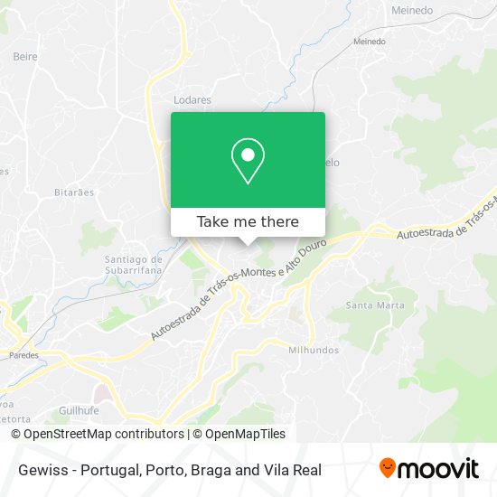 Gewiss - Portugal mapa