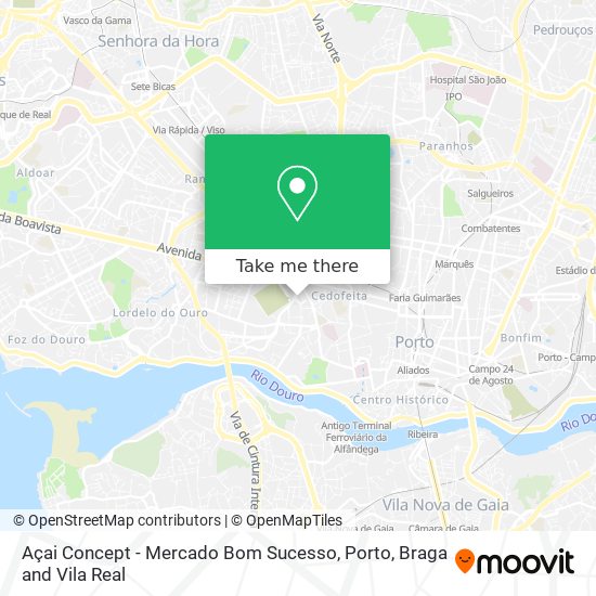 Açai Concept - Mercado Bom Sucesso map