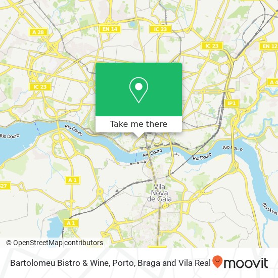 Bartolomeu Bistro & Wine map