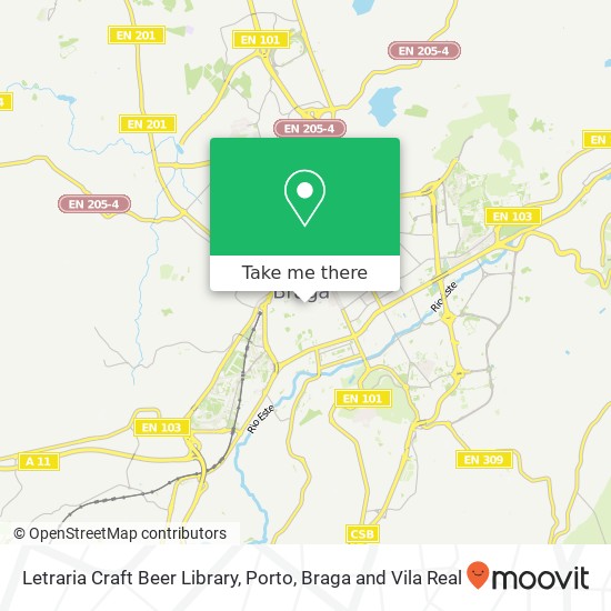 Letraria Craft Beer Library mapa