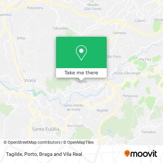 Tagilde map