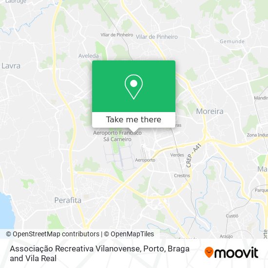 Associação Recreativa Vilanovense map