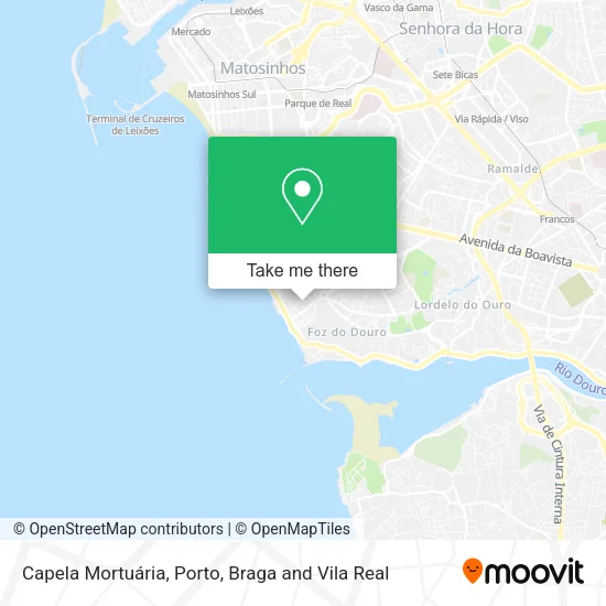 Capela Mortuária map