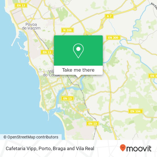 Cafetaria Vipp map