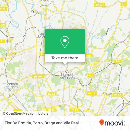 Flor Da Ermida map