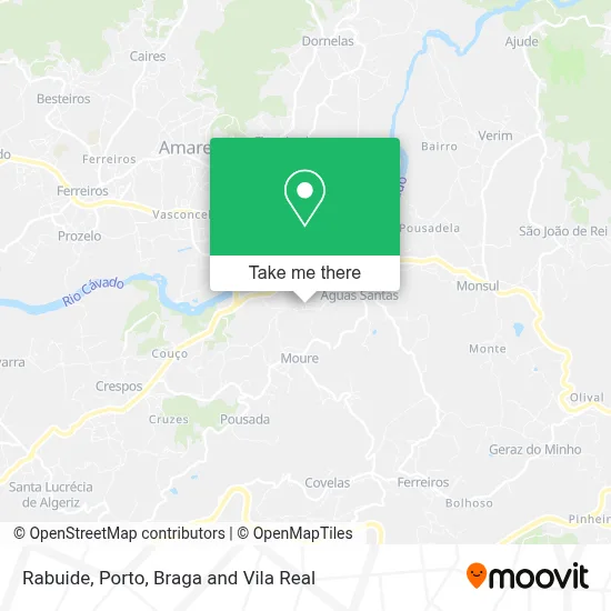 Rabuide mapa