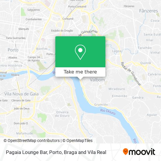 Pagaia Lounge Bar map