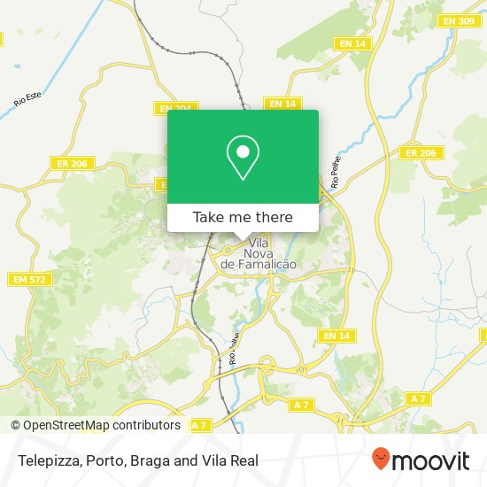 Telepizza map