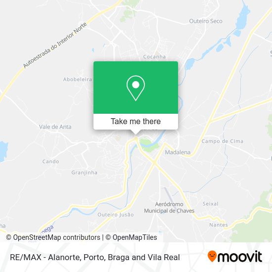 RE/MAX - Alanorte map