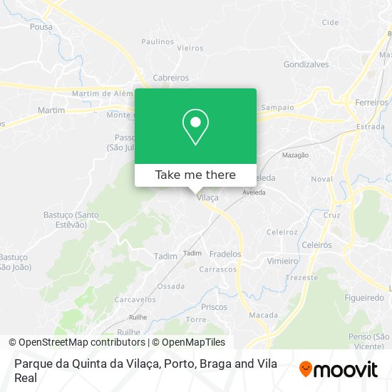 Parque da Quinta da Vilaça map