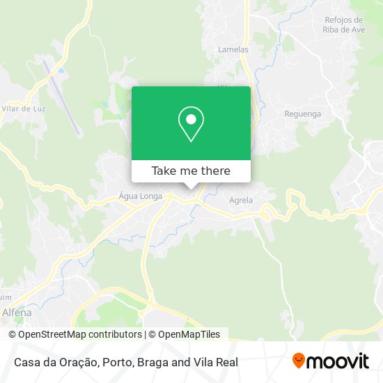 Casa da Oração map