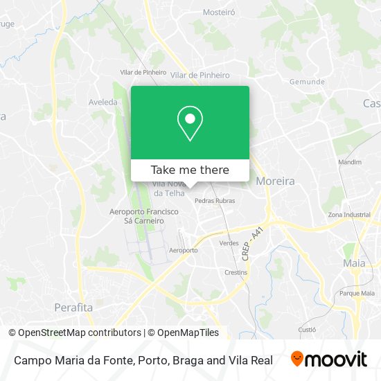 Campo Maria da Fonte map