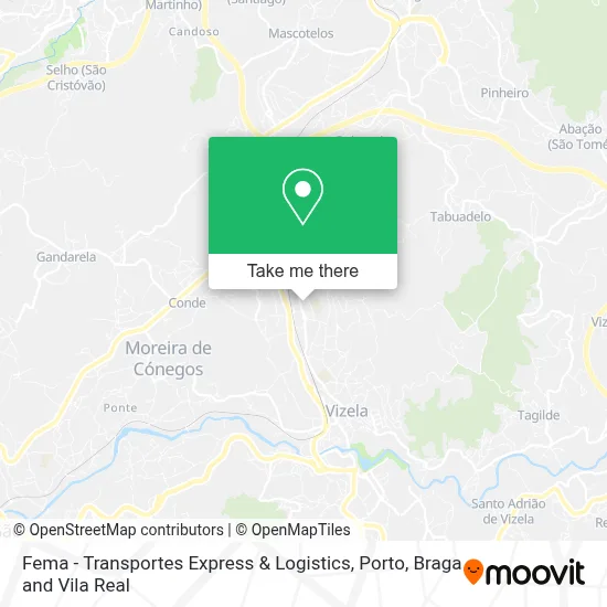 Fema - Transportes Express & Logistics map