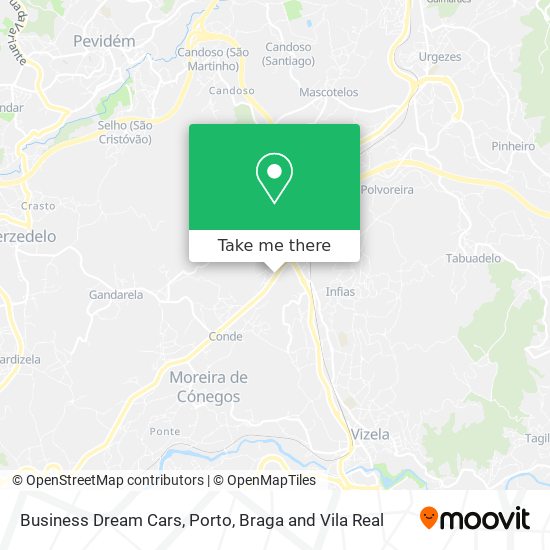 Business Dream Cars map