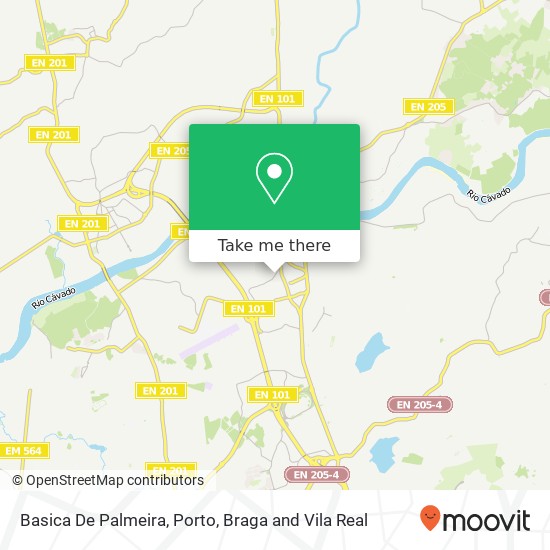 Basica De Palmeira map