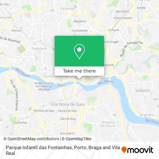 Parque Infantil das Fontaínhas map