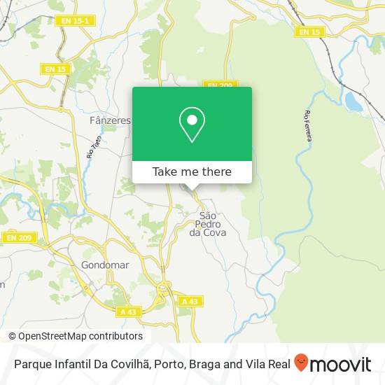 Parque Infantil Da Covilhã map