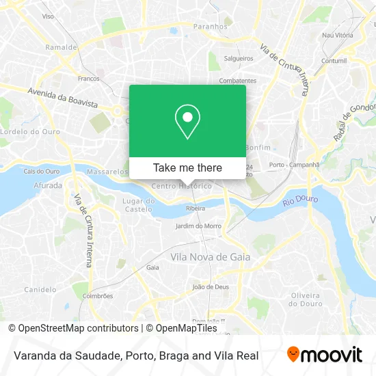 Varanda da Saudade map