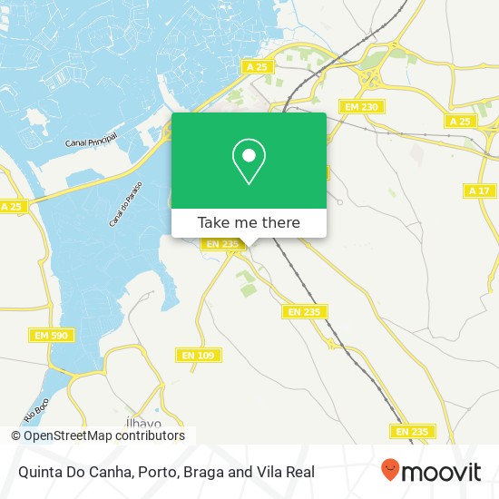 Quinta Do Canha map