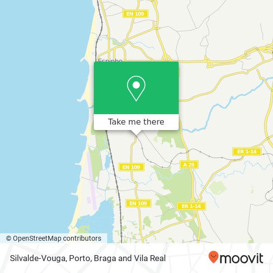 Silvalde-Vouga map