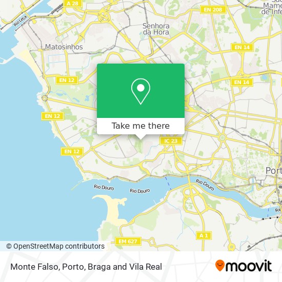 Monte Falso map
