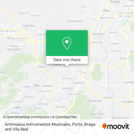 Artimusica Instrumentos Musicales map