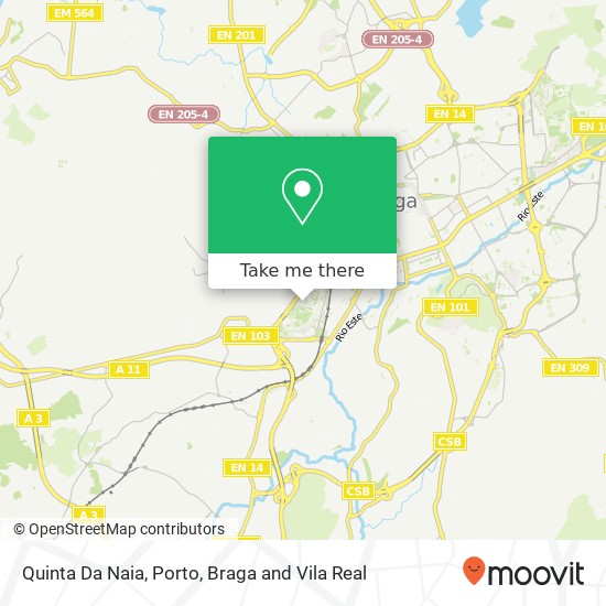 Quinta Da Naia map
