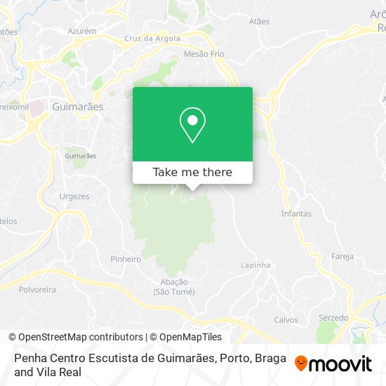 Penha Centro Escutista de Guimarães map
