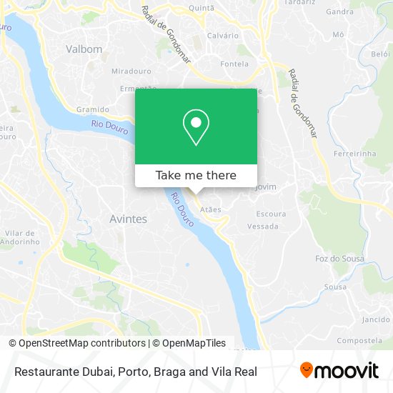 Restaurante Dubai map