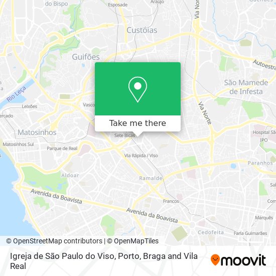 Igreja de São Paulo do Viso map