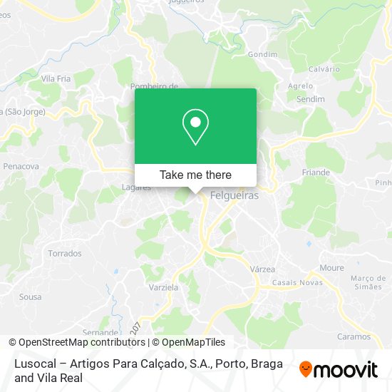 Lusocal – Artigos Para Calçado, S.A. map