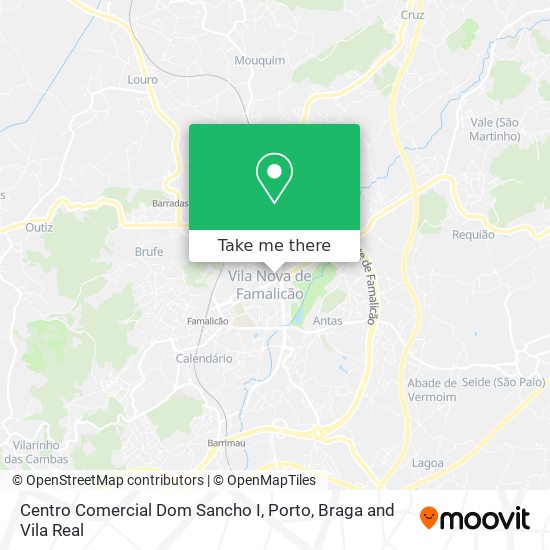 Centro Comercial Dom Sancho I mapa