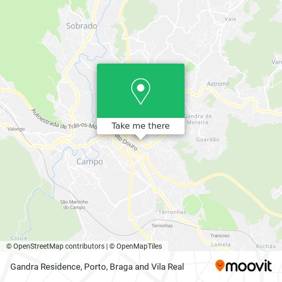 Gandra Residence map