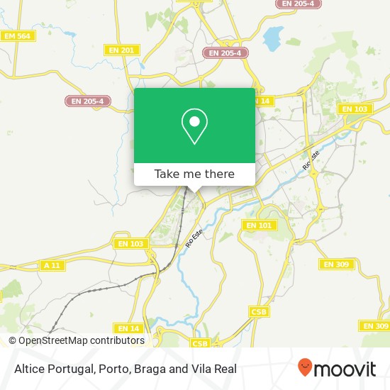 Altice Portugal mapa