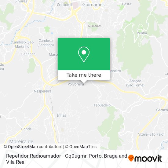 Repetidor Radioamador - Cq0ugmr map