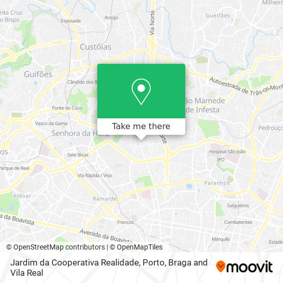 Jardim da Cooperativa Realidade map