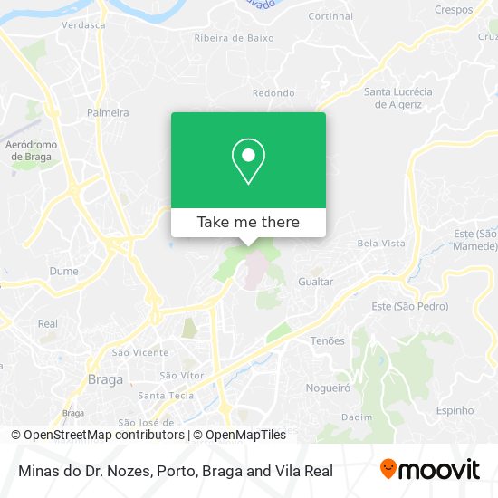 Minas do Dr. Nozes mapa