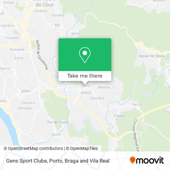 Gens Sport Clube map