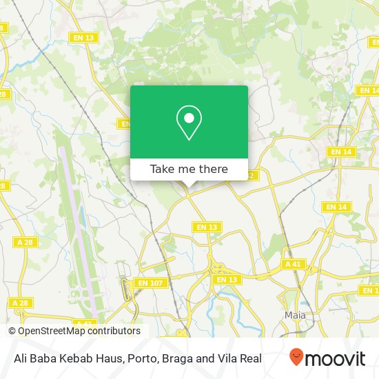 Ali Baba Kebab Haus map