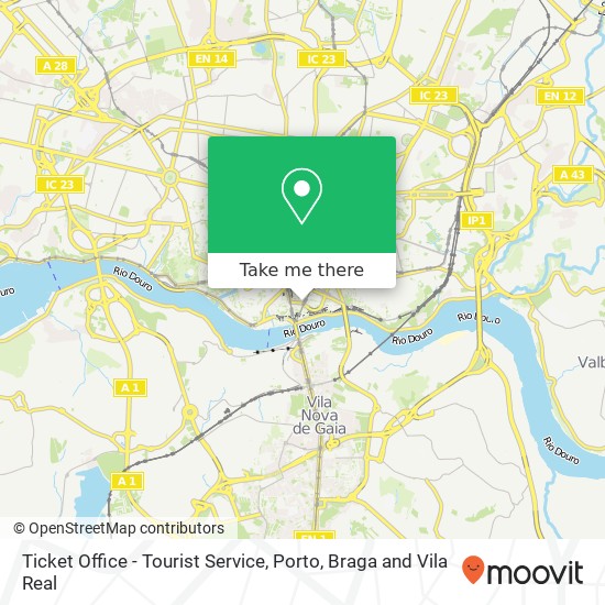 Ticket Office - Tourist Service map