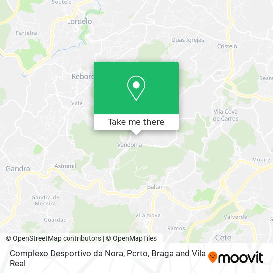Complexo Desportivo da Nora map