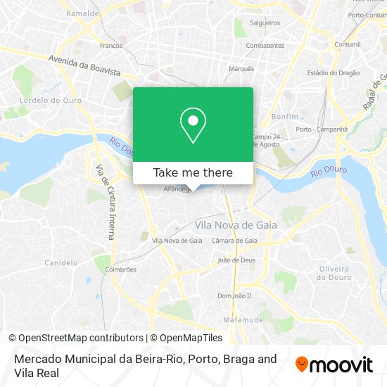 Mercado Municipal da Beira-Rio map