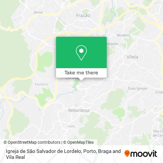 Igreja de São Salvador de Lordelo map