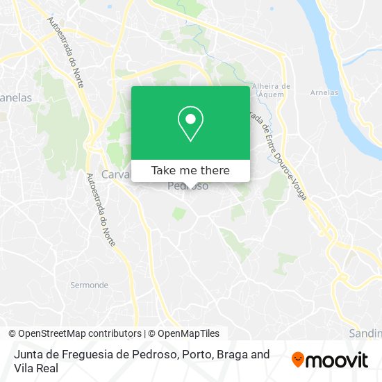 Junta de Freguesia de Pedroso map