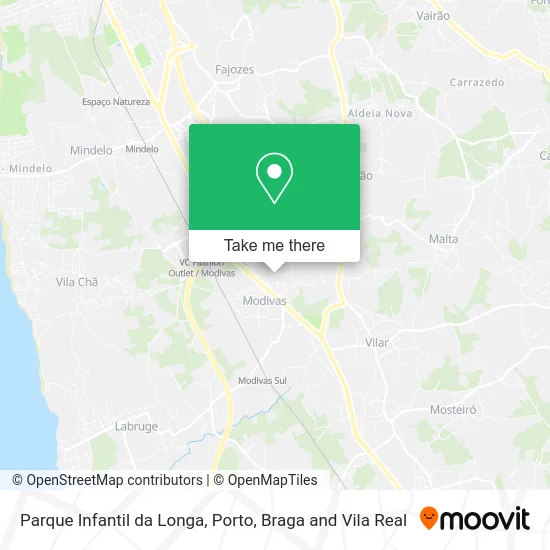 Parque Infantil da Longa map